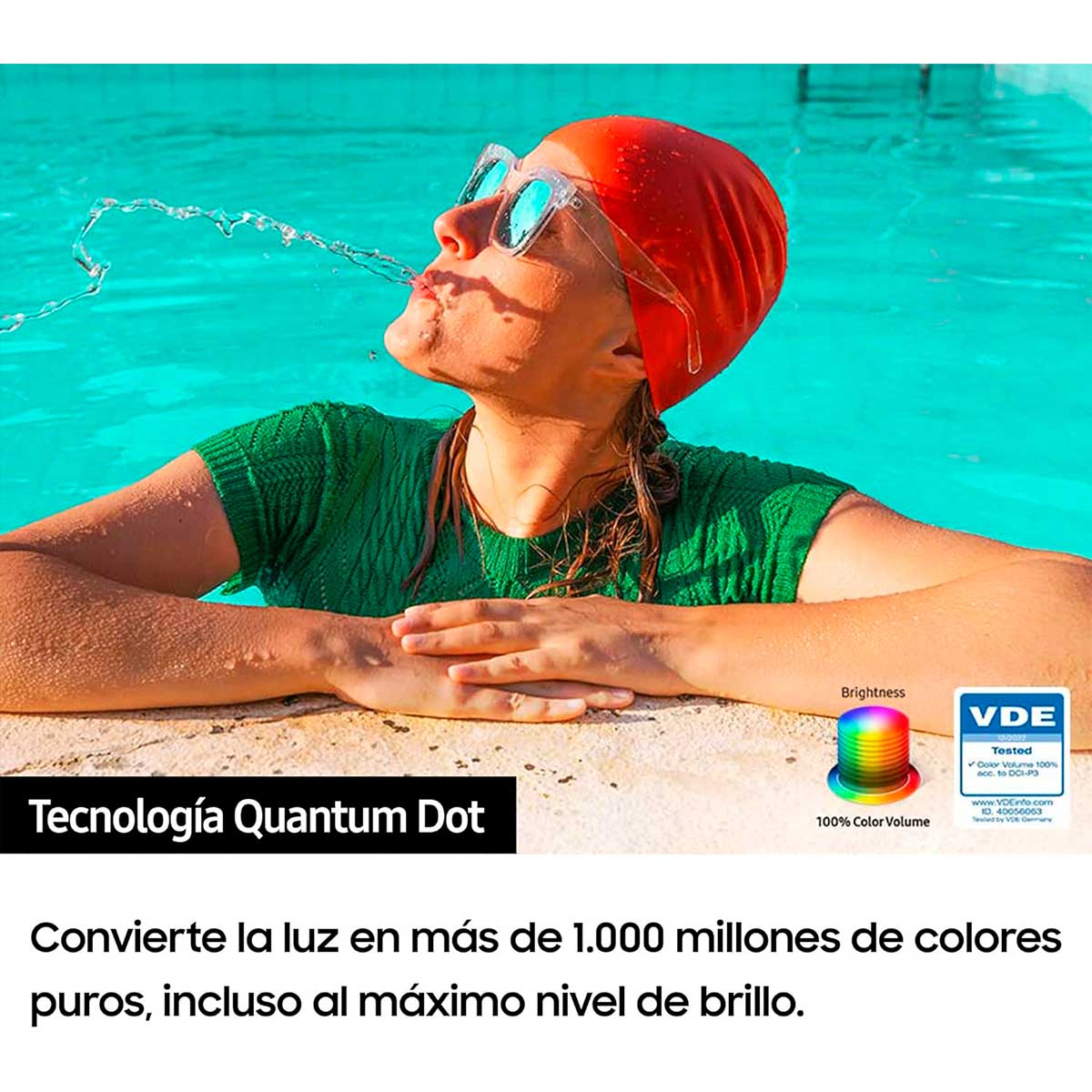 Televisor Smart TV Samsung Q60C 50'' 4K UHD QLED Tizen E negro 3