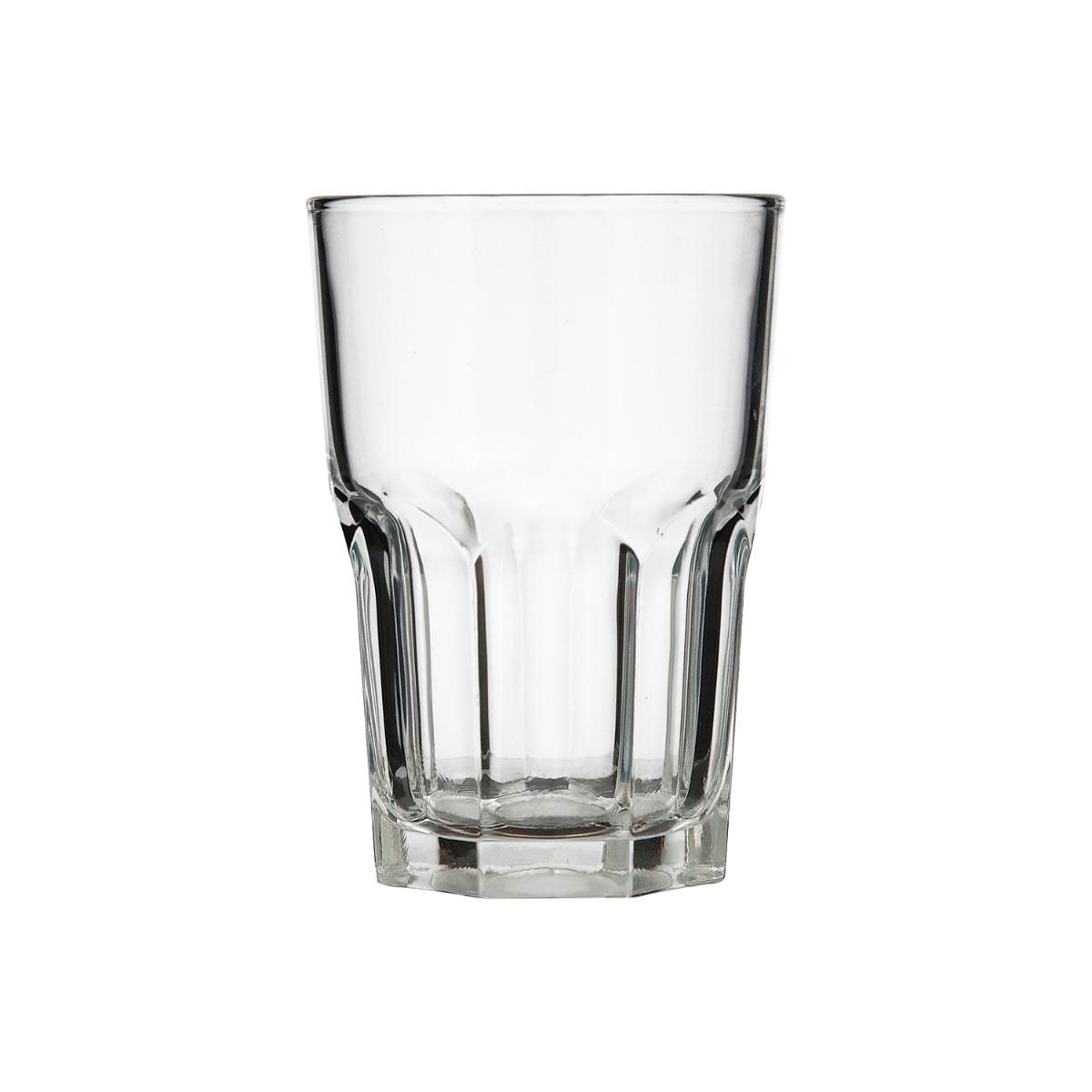 Pack de 6 vasos New America Luminarc 40cl diseño con relieve transparente 2