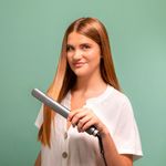 Plancha de pelo Cecotec Bamba RitualCare Ionic Sphere tecnología Ion Real gris  4