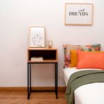 Mesita de noche MOA Vinthera 1 módulo hueco madera 68,2x40x30 cm 2