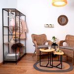 Perchero de pie MOA Vinthera diseño industrial negro 160 cm 5