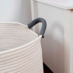 Cesta multiusos MOA Vinthera blanco/gris Ø31x38 cm 5