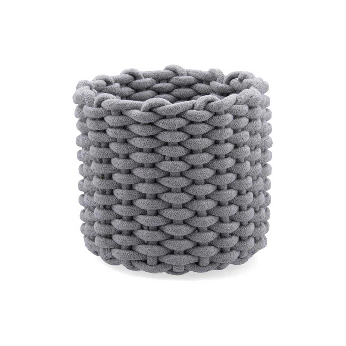 Cesta multiusos MOA Vinthera gris Ø21x23 cm
