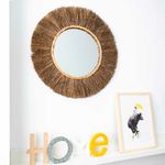 Espejo MOA Vinthera circular marrón Ø45 cm 3