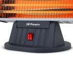 Estufa de cuarzo Orbegozo BP 0204 1200W 3 niveles  negro 4