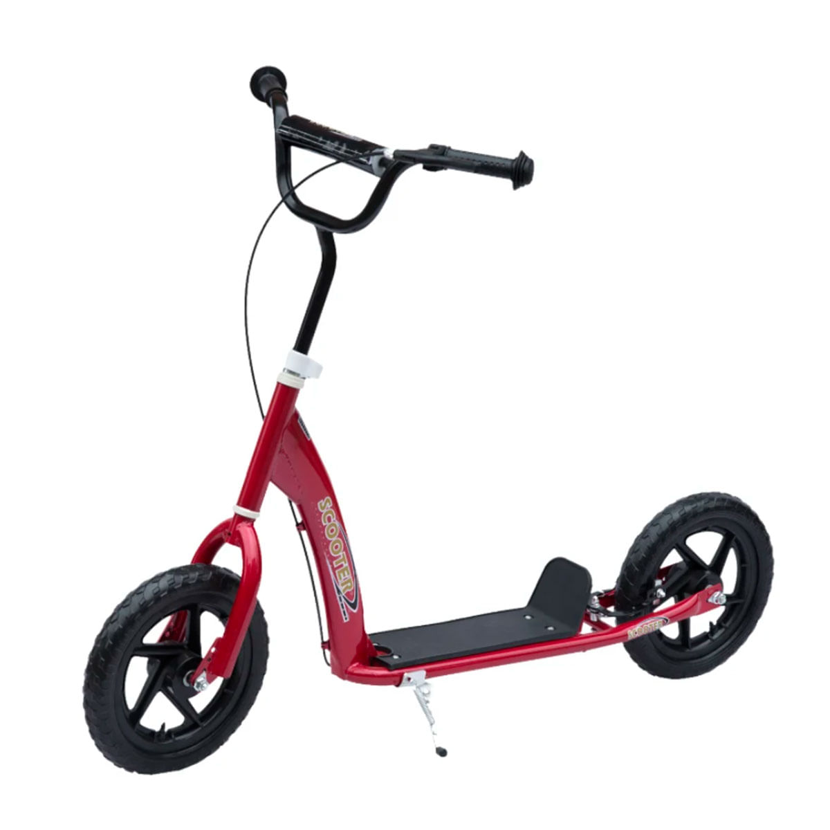 patinete-infantil-plegable-ajustable-rojo-frente