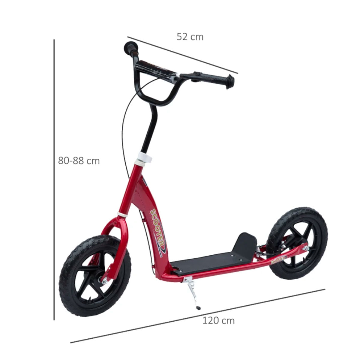 patinete-infantil-plegable-ajustable-rojo-medidas