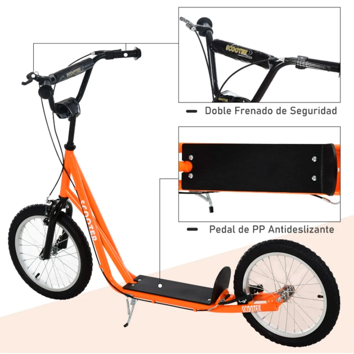 patinete-infantil-manillar-ajustable-doble-freno-partes