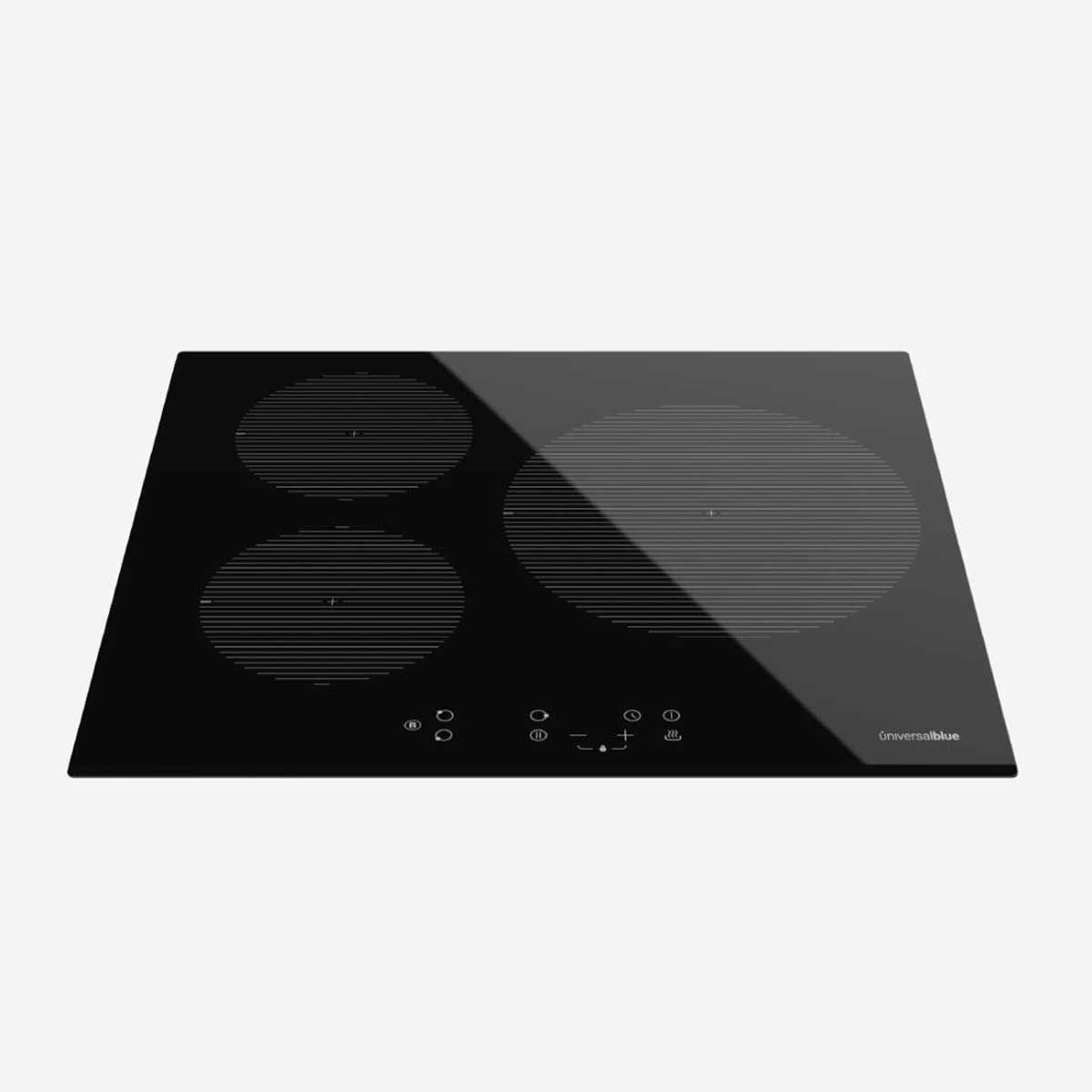 Placa de inducción Meissa 6070B Universal Blue 7000W 3 zonas 59 cm 2