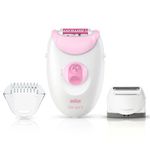 Depiladora Silk-épil 3 3270 Braun cuerpo y piernas blanco 2