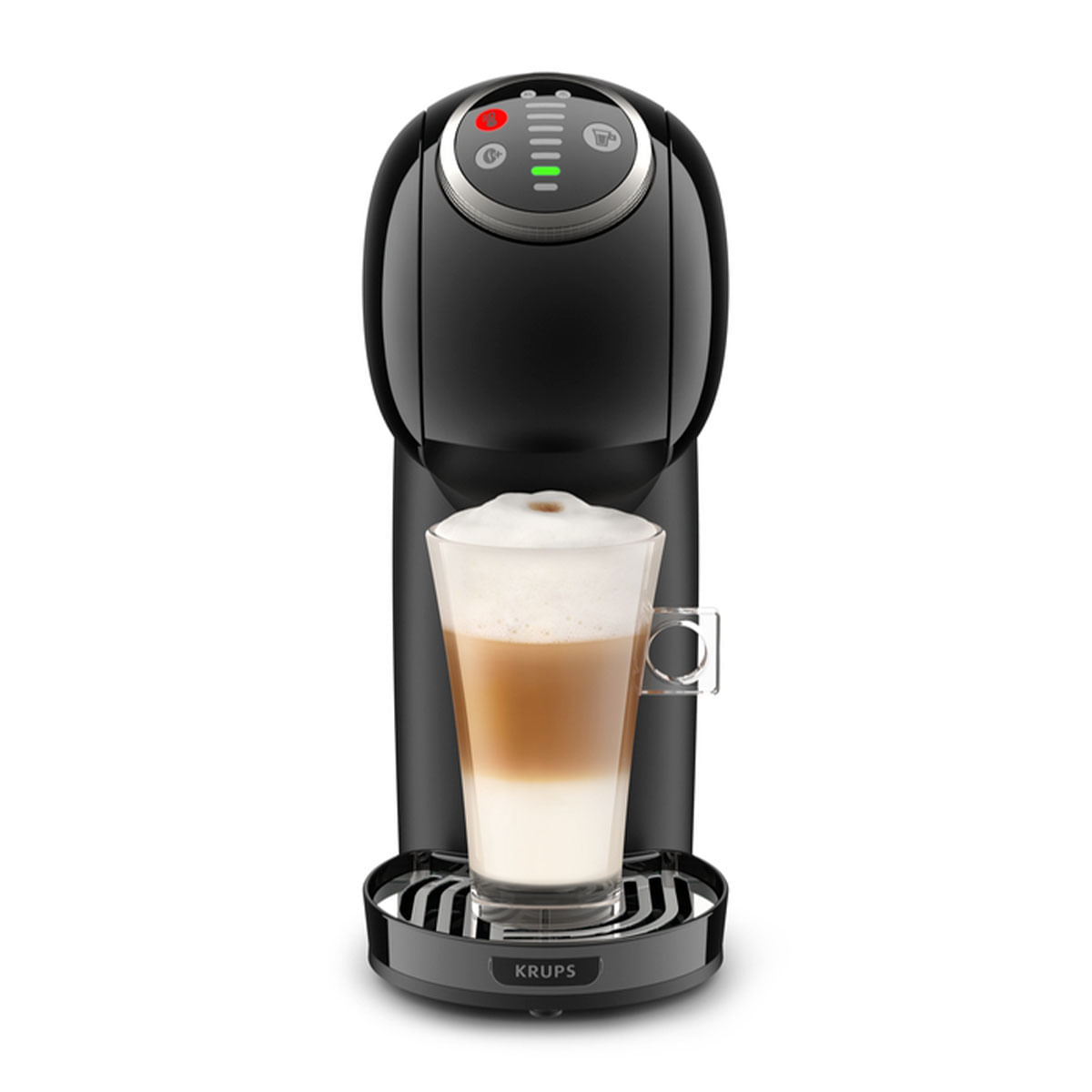 Cafetera de cápsulas Genio S Plus Krups 1500W 800ml multibebida negro 2