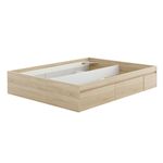 Cama-Bed-4-cajones-roble-claro-37x156x196-cm