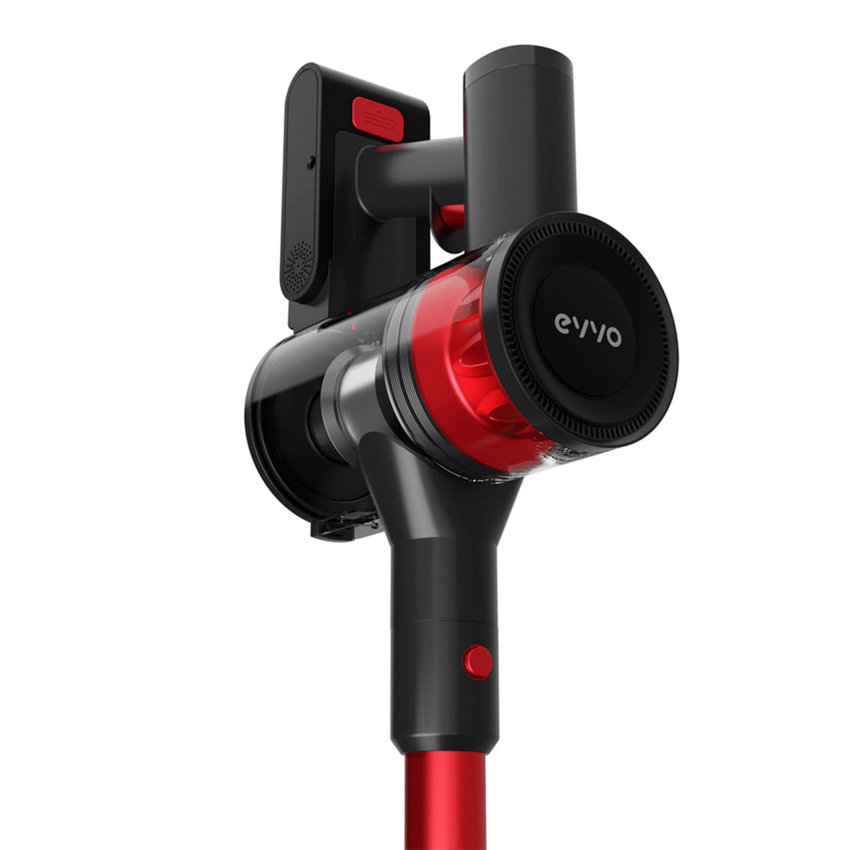 Aspirador vertical Evvo Ai25 200W 12kPa 2 en 1 negro/rojo 2