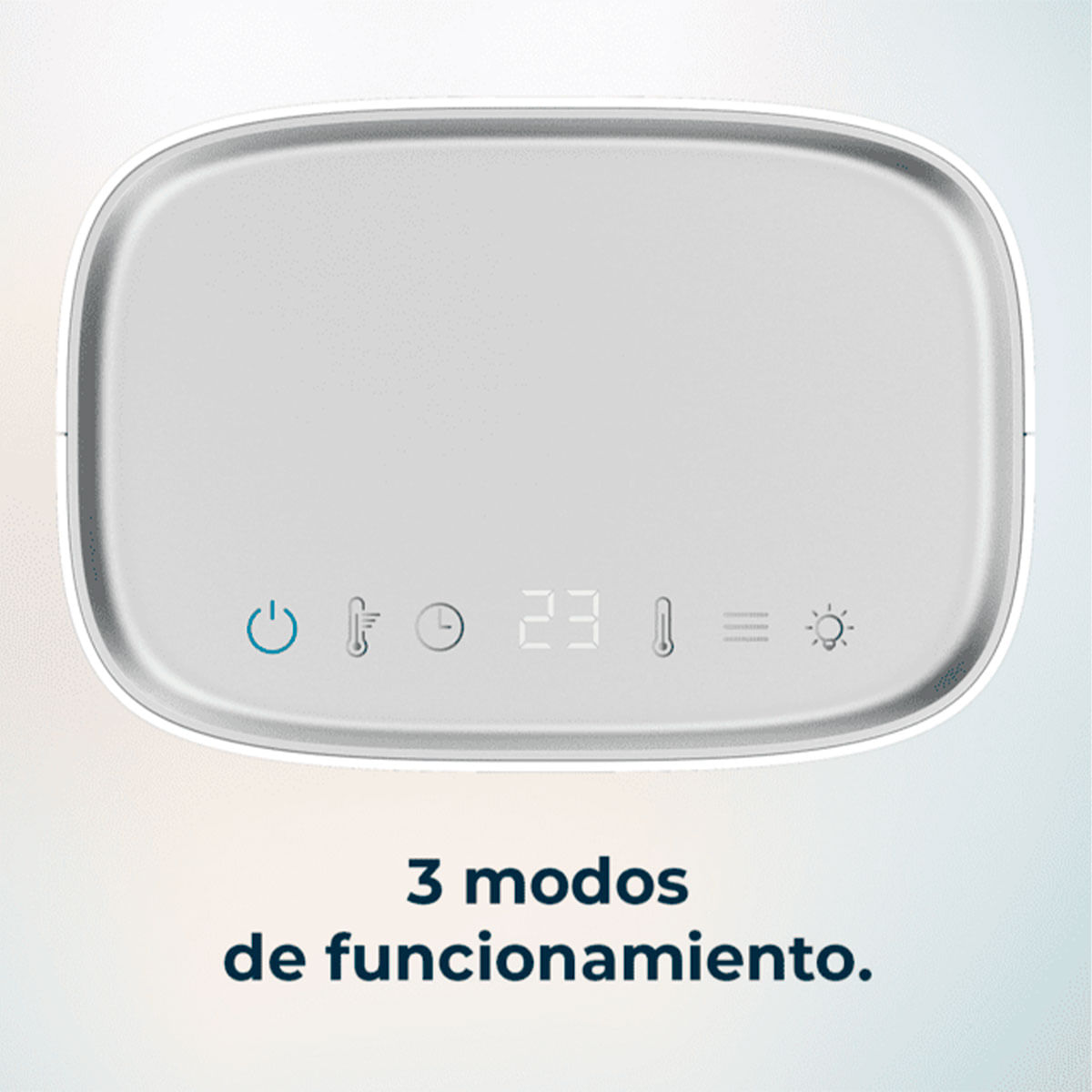 Calefactor cerámico Cecotec ReadyWarm 1570 Max Ceramic Rotate Smart 1500W oscilante blanco 5