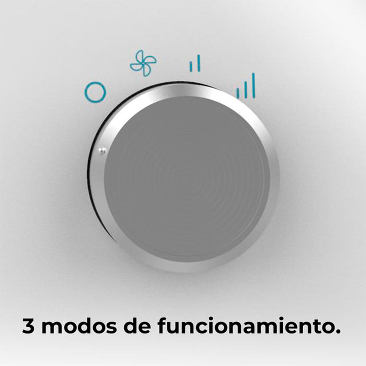 Calefactor cerámico Cecotec ReadyWarm 1500 Max Ceramic Design 1500W blanco 3