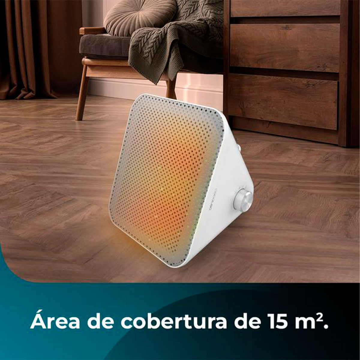 Calefactor cerámico Cecotec ReadyWarm 1500 Max Ceramic Design 1500W blanco 4