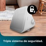 Calefactor cerámico Cecotec ReadyWarm 1500 Max Ceramic Design 1500W blanco 5