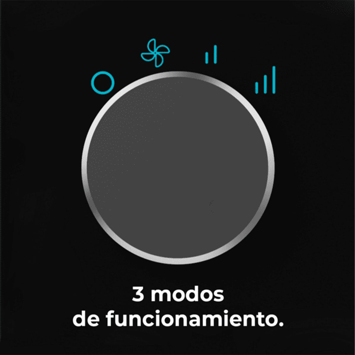 Calefactor cerámico Cecotec ReadyWarm 1500 Max Ceramic Design 1500W negro 4