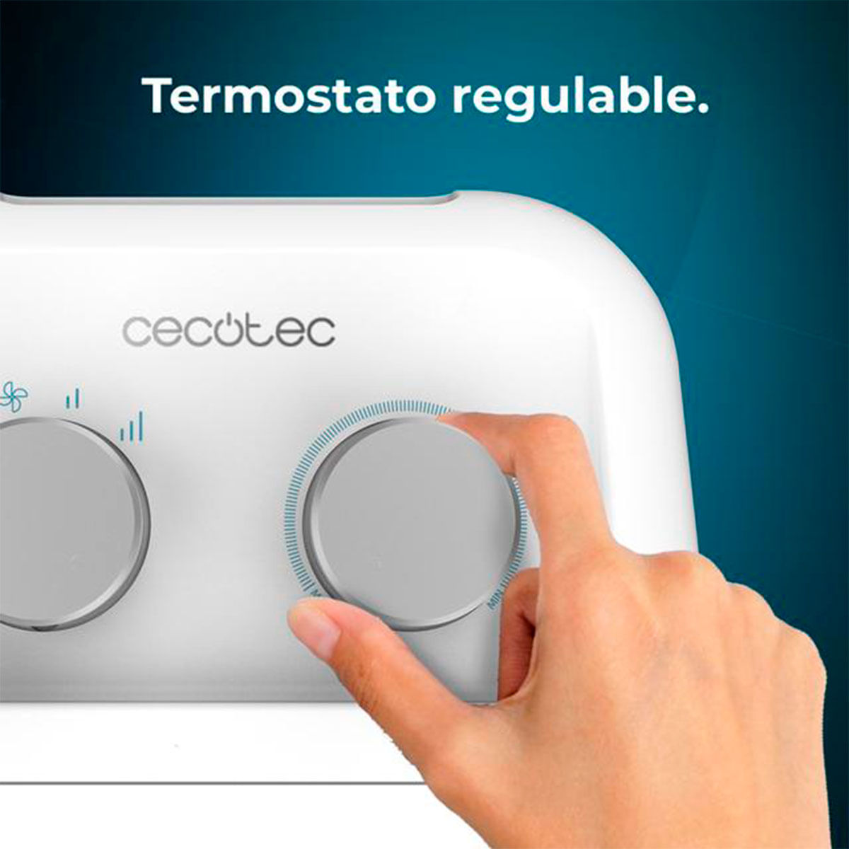 Calefactor cerámico Cecotec ReadyWarm 1500 Max Ceramic 1500W blanco 3