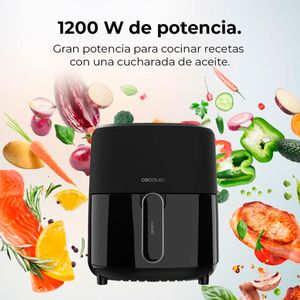 Freidora de aire Cecotec Cecofry Fantastik 3500 1200W 3,5L negro