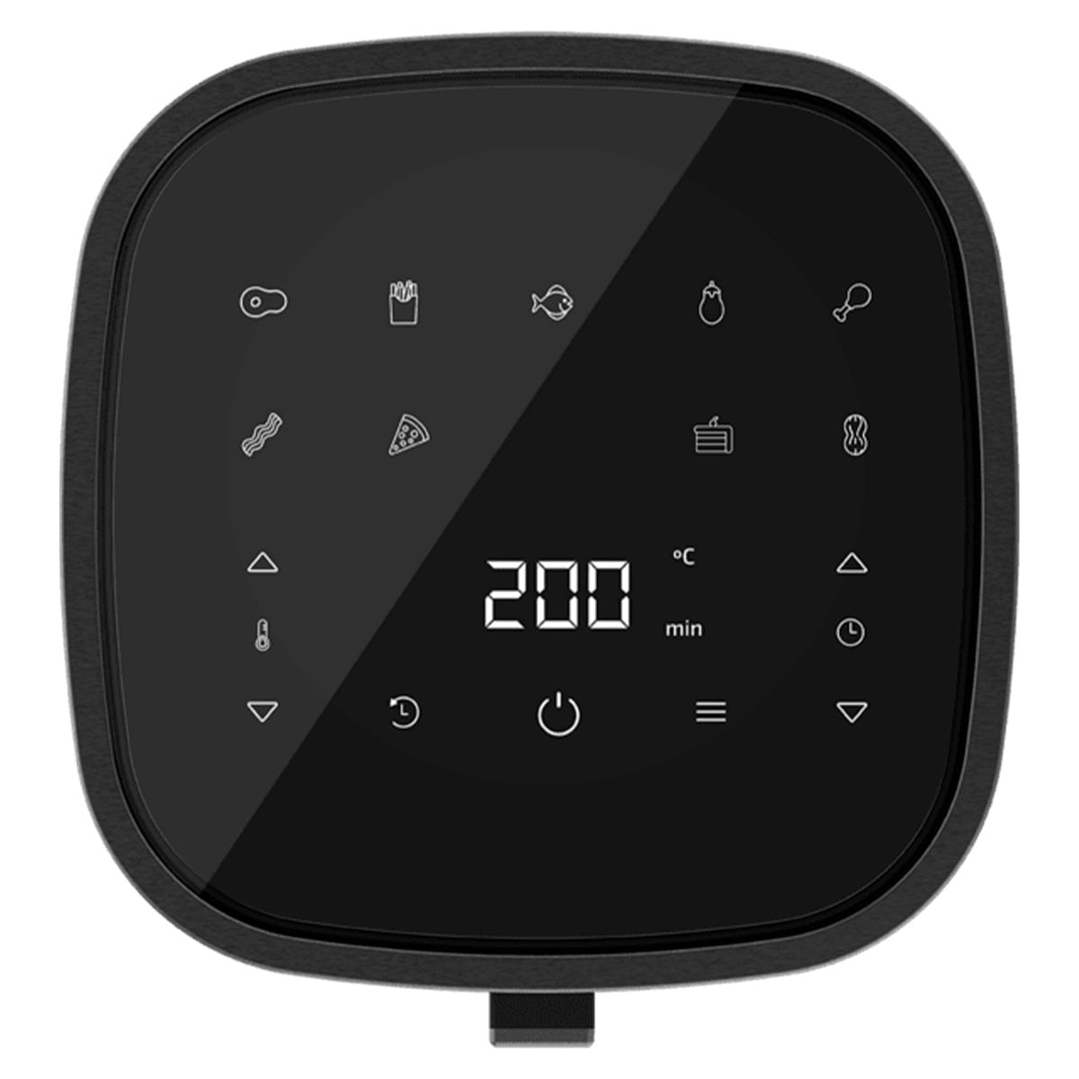 Freidora de aire Cecotec Cecofry Fantastik Window 4000 1400W 4L negro 2