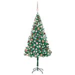 arbol-de-navidad-artificial-luces-y-bolas-rosas