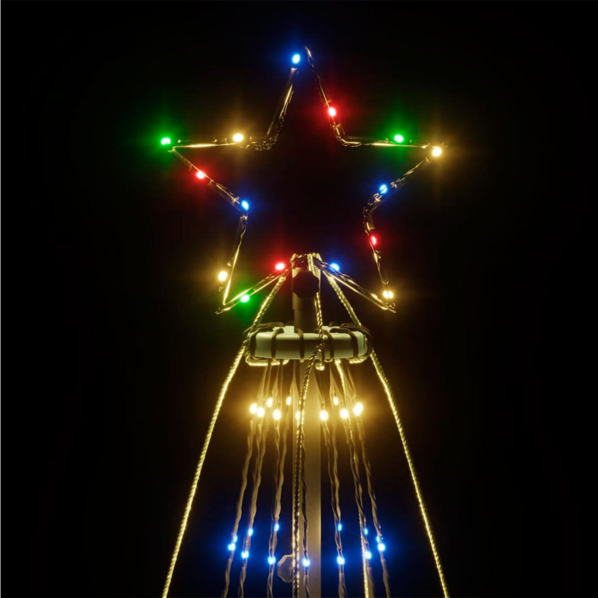 arbol-de-navidad-con-pincho-multicolor-estrella