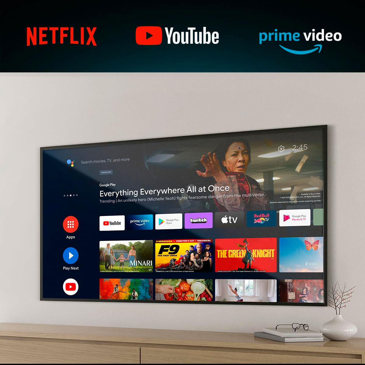 Televisor Smart TV Cecotec TV Cecotec LED A3 Series ALH30032S 32'' Full HD LED Android 11 F negro 4