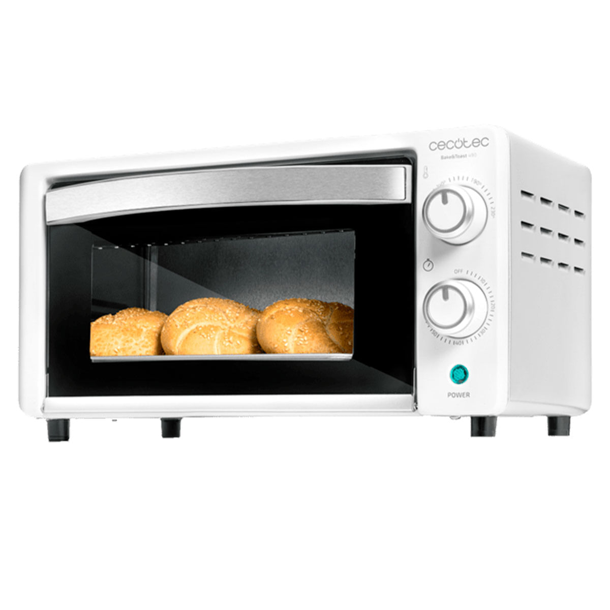 Horno de sobremesa Cecotec Bake&Toast 1090 1000W 10L blanco