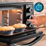 Horno de sobremesa Cecotec Bake&Toast 2300 1500W 23L negro 3