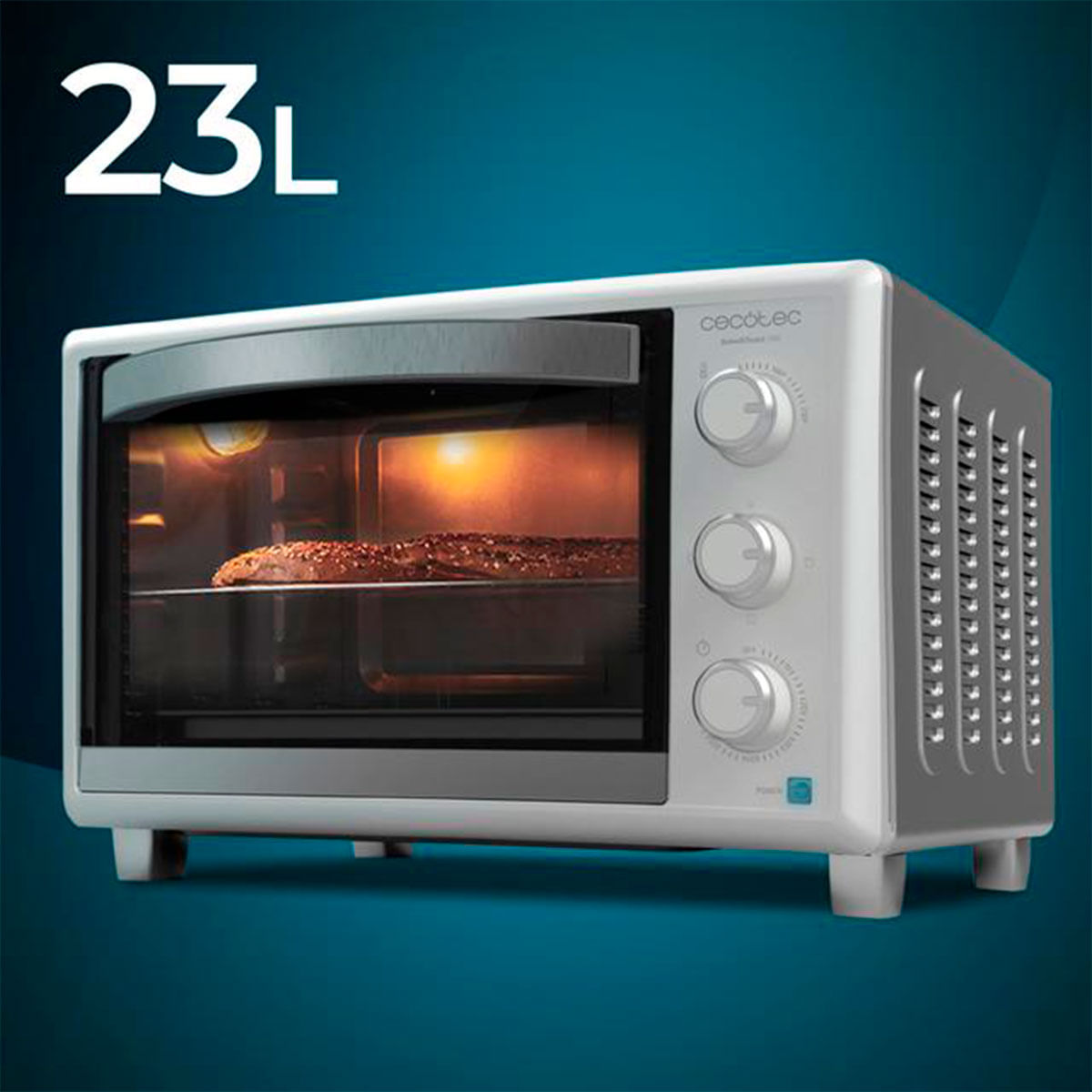 Horno de sobremesa Cecotec Bake&Toast 2300 1500W 23L blanco 6