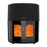 Freidora de aire Cecotec Cecofry Fantastik Window 6500 1700W 6,5L con ventana negro