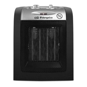 Calefactor cerámico Orbegozo CR 5017 1500W 2 niveles de potencia negro