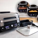 Freidora de aire Cecotec Cecofry FireDome 8000 Pro 8L 9 modos de cocinado negro 4