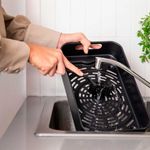 Freidora de aire Cecotec Cecofry FireDome 8000 Pro 8L 9 modos de cocinado negro 8