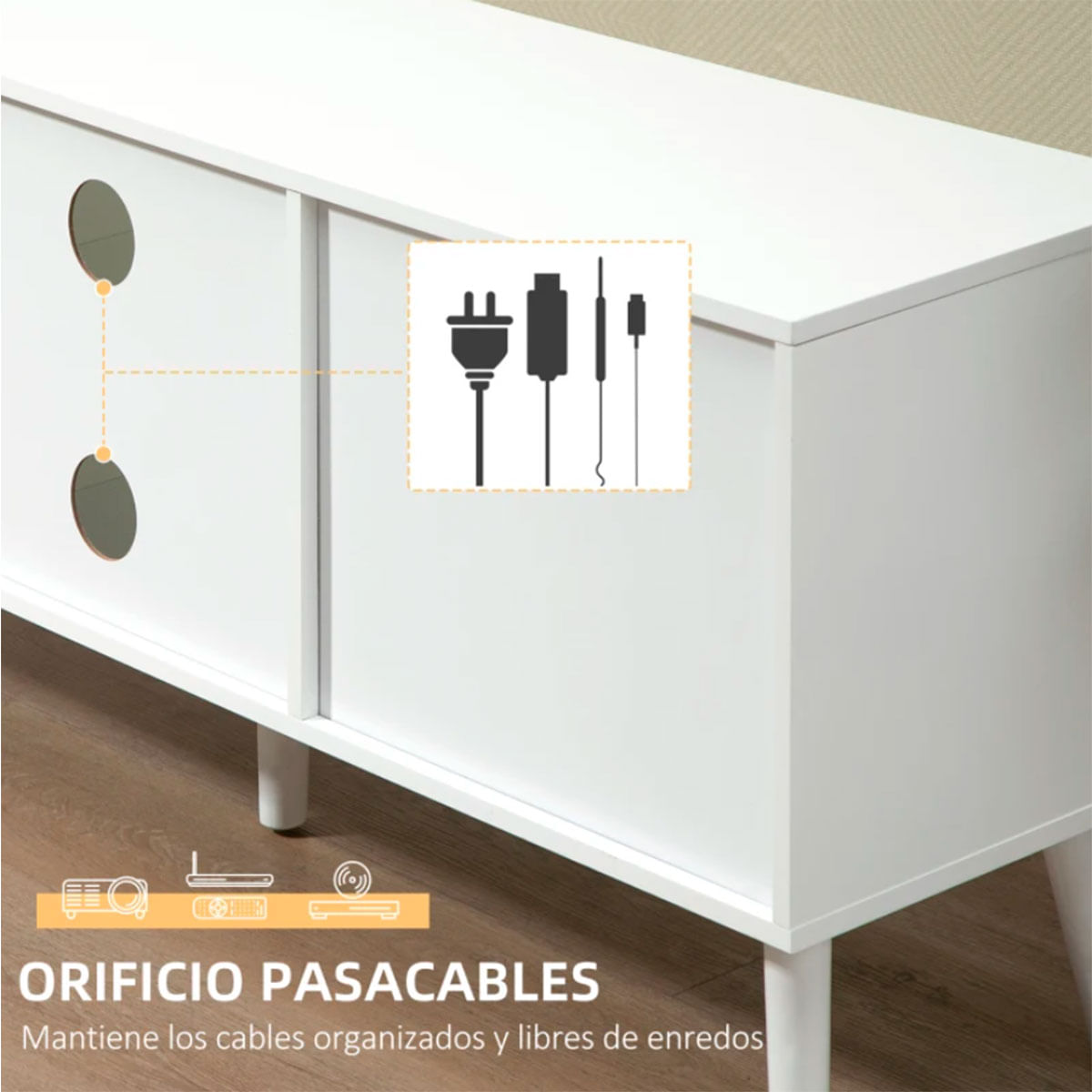 mueble-bajo-tv-homcom-orificios-pasacables