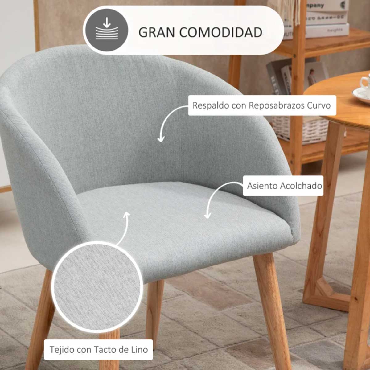 silla-de-comedor-homcom-tapizada-materiales