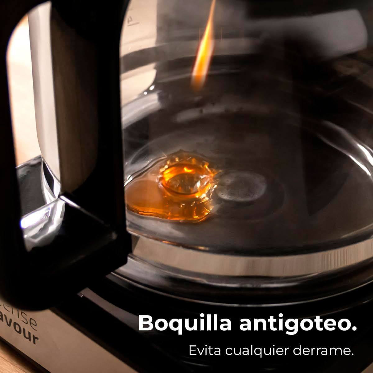 Cafetera de goteo Cecotec Coffee 56 800W 6 tazas inox 4