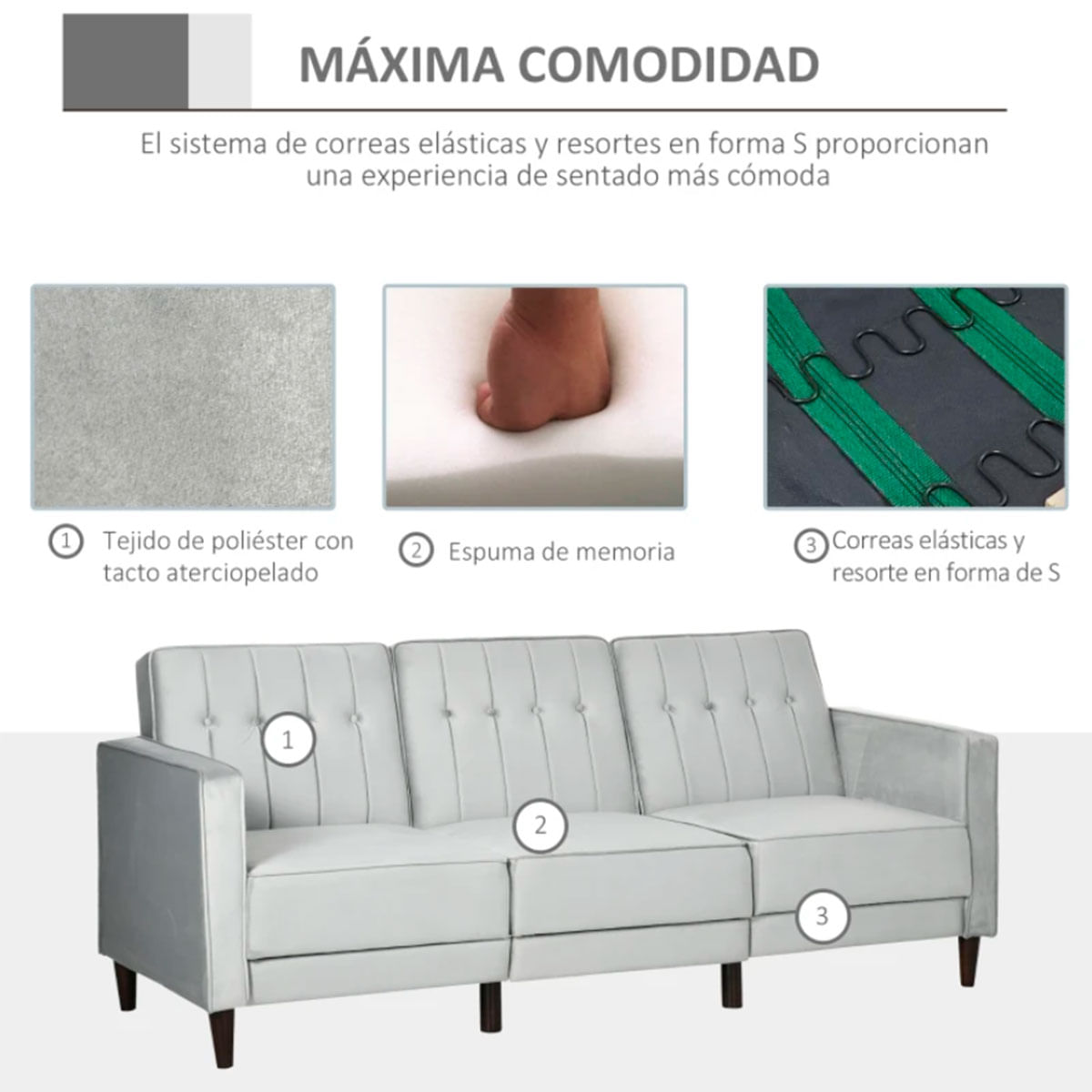 sofa-cama-homcom-comodo