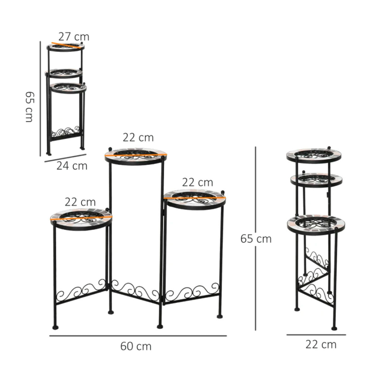 soporte-para-plantas-outsunny-3-estantes-medidas