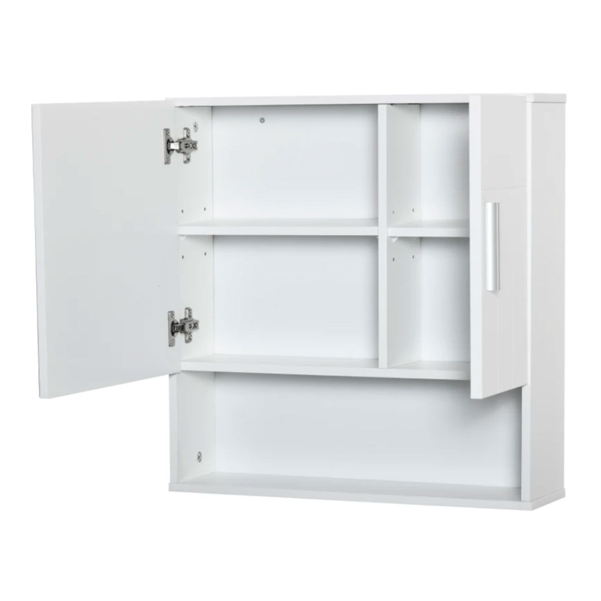 armario-de-baño-kleankin-con-espejo-blanco-abierto
