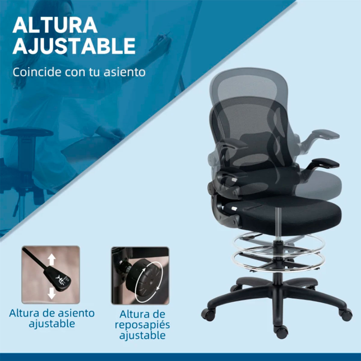 silla-de-escritorio-vinsetto-altura-ajustable
