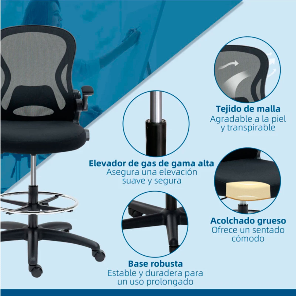 silla-de-escritorio-vinsetto-caracteristicas