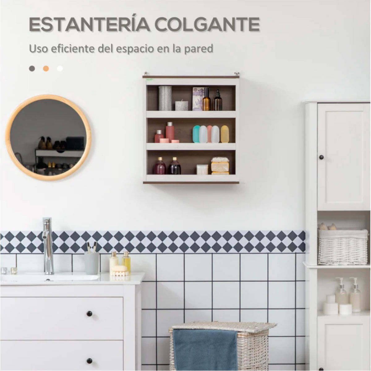 armario-de-pared-3-estantes-blanco-nogal-colgante