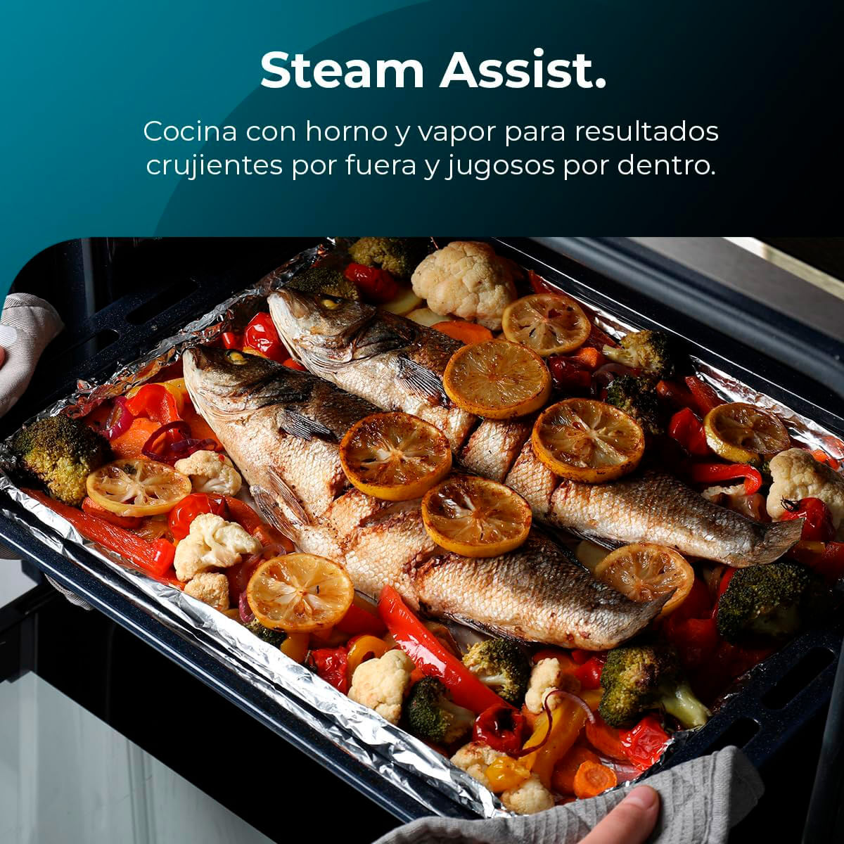 Horno Cecotec Bolero Hexa C126000 Black A 2800W 77L A negro 59,2 cm 6