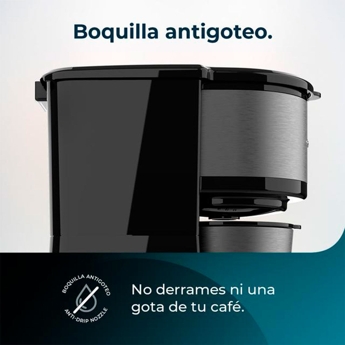 Cafetera de goteo Cecotec Coffee 66 Drop & Go 700W 420ml con termo inox 4