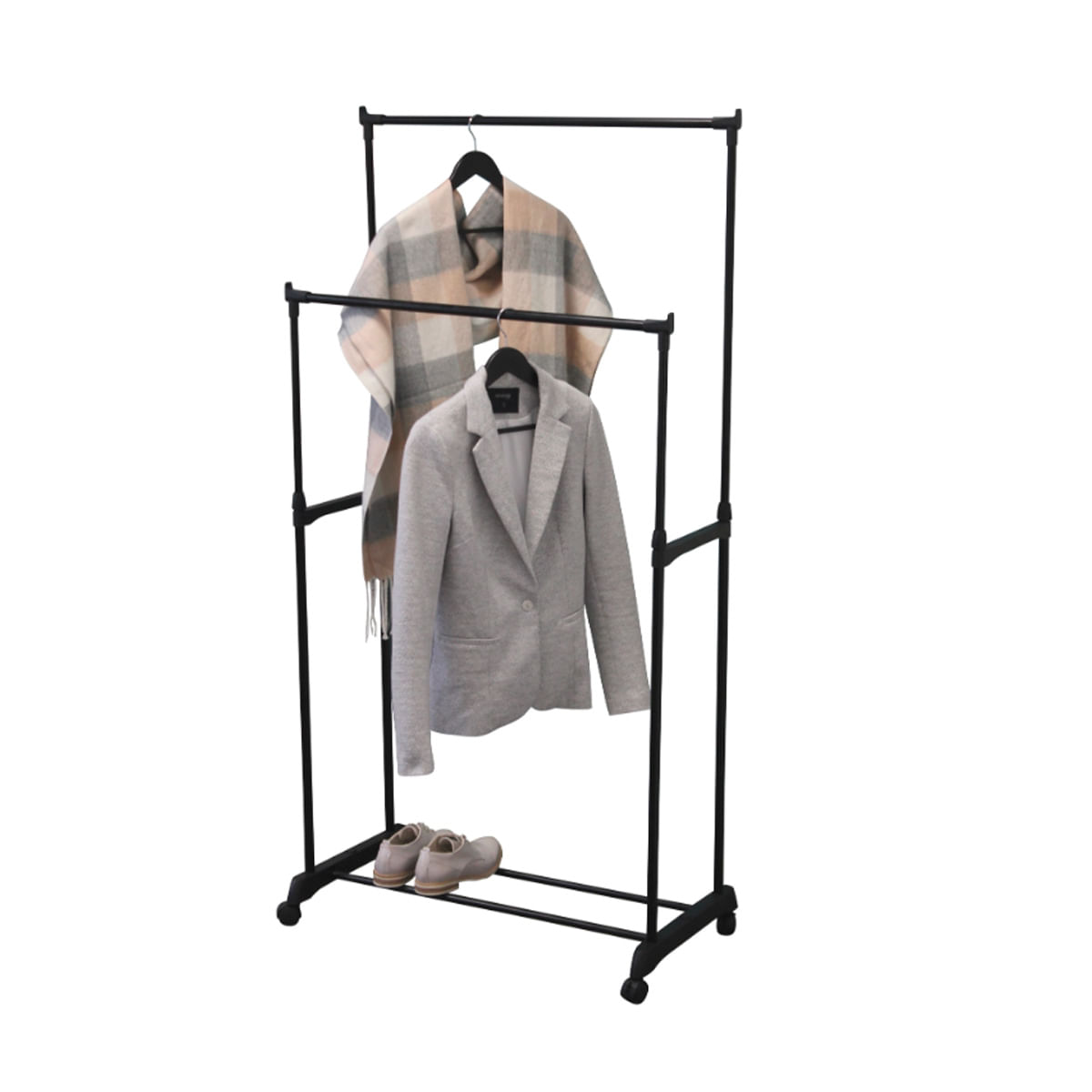 perchero-doble-confortime-regulable-con-ruedas-ropa