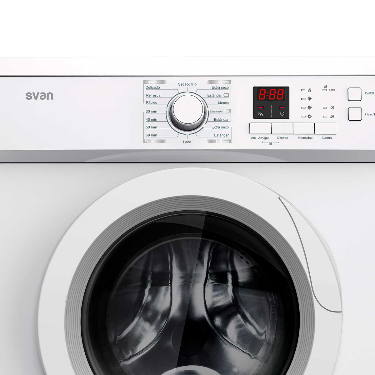 Secadora de evacuación Svan SSE700C 7kg 16 programas C blanco 84,5 cm 2