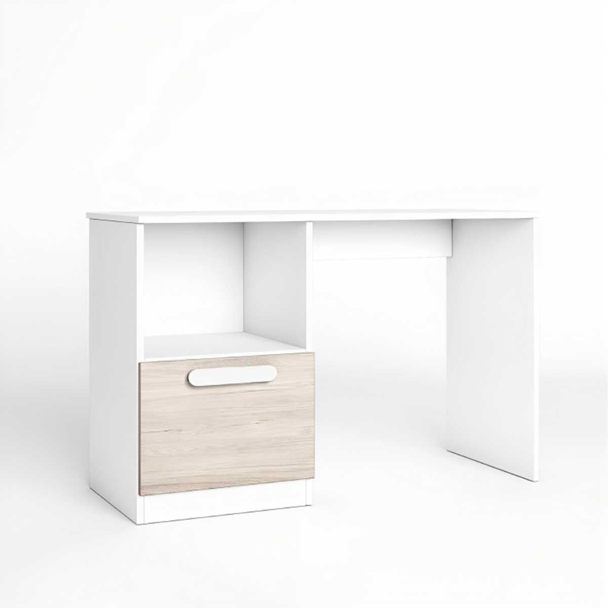 Escritorio-Estelle-1-cajon---1-estante-blanco-natural-74x100x42-cm-2