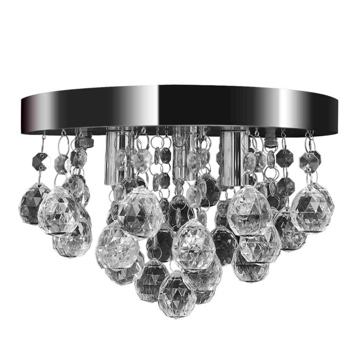 lampara-de-techo-cristal-diseño-cromado-frente